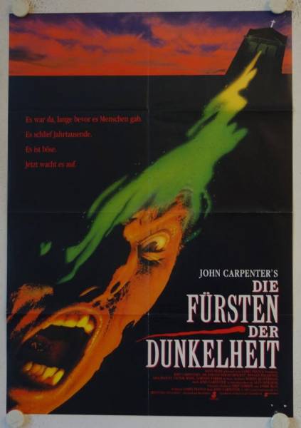 Die Fürsten der Dunkelheit originales deutsches Filmplakat